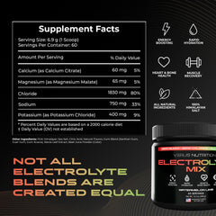 VERUS NUTRITION Electrolytes Powder Watermelon Lime glass of prepared drink