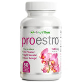 VH Nutrition PROESTRO bottle cap showing compact capsules for daily balance