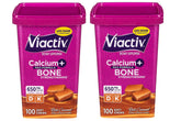 Viactiv Max caramel bottle of soft chews supporting daily bone health.