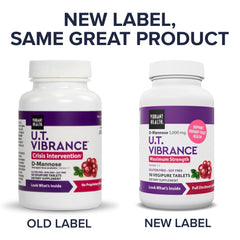 Vibrant Health U.T. Vibrance powder in a scoop for versatile use