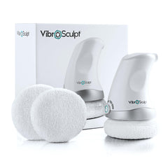 Vibro Sculpt 1.0 interchangeable pads closeup for customizable body toning.