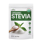 Viccoky Organic Stevia Powder bottle with pure, additive-free sweetness