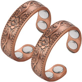 Vicmag copper magnetic ring close-up shows premium copper and finish