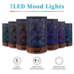 Victoria Aroma diffuser operating quietly for focused work and relaxation.