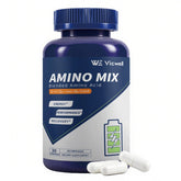 Vicwell Amino Acid bottle front showing complete formula for daily muscle support