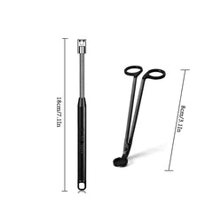 Vidisan wick trimmer with long handle ready to clean wick safely