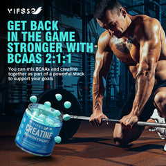 VIFSSG Creatine Monohydrate Gummies 4 per serving for consistent intake
