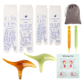 Calcetines Vigdit de reflexología para pies, comodidad suave y masaje focal para la relajación diaria.
