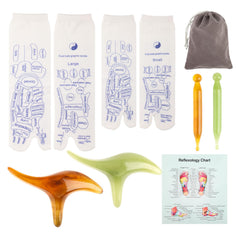 Calcetines Vigdit de reflexología para pies, comodidad suave y masaje focal para la relajación diaria.