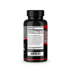Close-up of Black Snake label highlights natural ingredients.