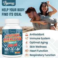 Vigorizar bromelain zinc vitamin C ingredients close-up