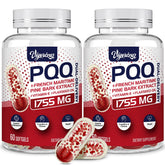 Vigorizar Pycnogeno bottle pour demonstrates dual-delivery absorption.