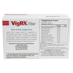 VigRX Plus three boxes dosage packs suggest easy daily routine and consistency.