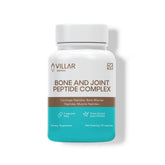 Villar Biotech Bone Joint Peptide Complex bottle for daily joint support and mobility maintenance.