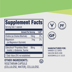 Vimergy Celeryforce daily-use habit image showing on-the-go capsule supplementation.