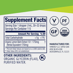 Pouring Vimergy tincture into water shows quick absorption.