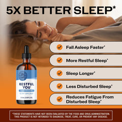 Restful You mixed into tea for a gentle bedtime ritual.