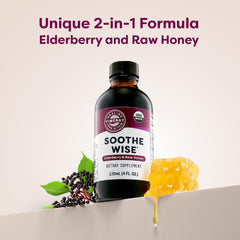 Raw honey drizzle emphasizes natural sweetness and texture in Soothe Wise.