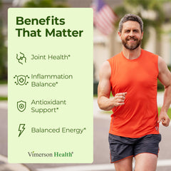 Vimerson Health curcuminoids 95% in capsules for antioxidant support