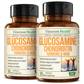 Vimerson Health glucosamine-chondroitin-msm bottle with capsules for joints
