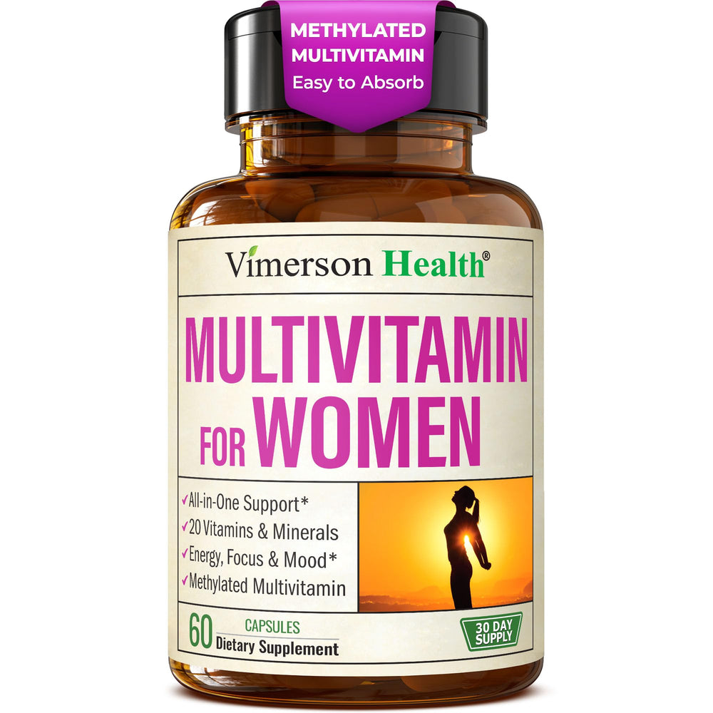 Vimerson Health Womens Multivitamin bottle ready for daily wellness.