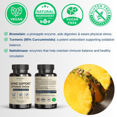 VINATURA Spike Protein Detox pour, convenient daily dose during meals.