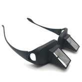 Vinmax bed prism spectacles with horizontal mirror design for easy lying-down reading.