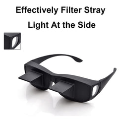 Vinmax lightweight design aids neck and eye comfort during bed use.