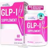 VINNETLLOY GLP-l bottle pour supports easy daily intake for digestion.