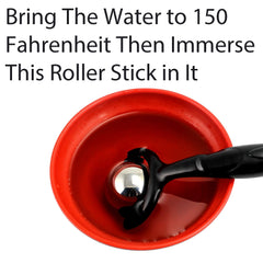 Vinyl Quote Me rodillo portátil con mango ergonómico.