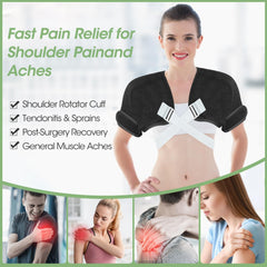 Viowey castor oil pack arms and legs wrap with full-surface Velcro.