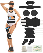 Viowey castor oil pack eye for soothing eye-area comfort and oil contact.