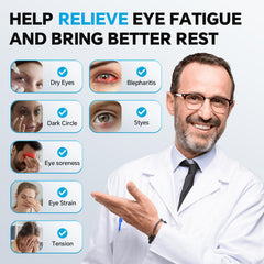 Visader graphene heating pad technology delivers fast, even warmth for eyes.
