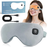 Visader heated eye mask cordless design for travel and relaxation.