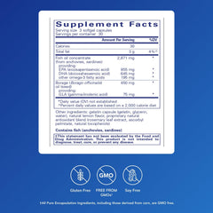 VisionPro EPA/DHA/GLA label highlights omega-3 and GLA content for eye comfort