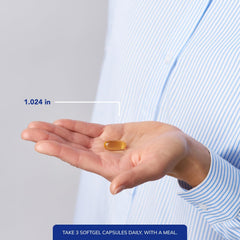 VisionPro label highlights the EPA/DHA/GLA blend and potential eye comfort