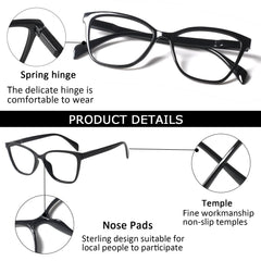 VisiWell progressive glasses bottom-reading zone for small text