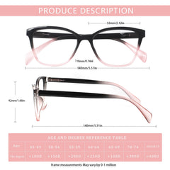 VisiWell progressive-reading-glasses worn on face show comfortable fit