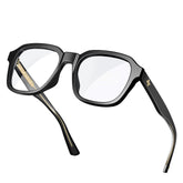 VISOONE Bennett oversized blue light glasses front view for all-day eye comfort