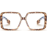 Visoone Harvard oversized frame front view with blue light protection for daily screen time.