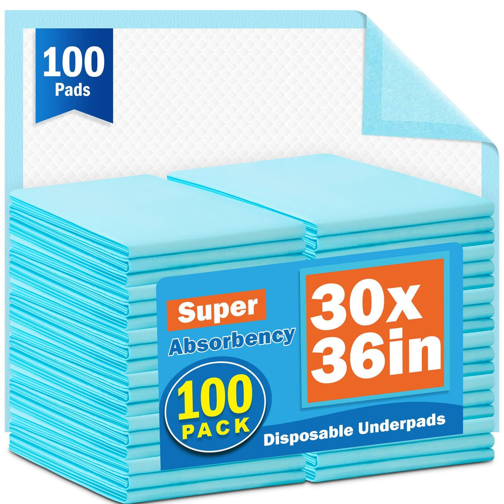 VISRIE bed pad with waterproof backing protecting mattresses and surfaces from leaks