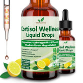 Vita PLynxera cortisol liquid bottle pour for easy daily dosing and balance.
