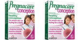 Vitabiotics Pregnacare Conception bottle 2-pack for daily pregnancy planning.