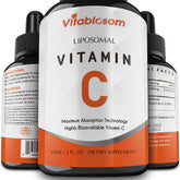 Vitablosom Liposomal Vitamin C bottle highlighting immune-support formula