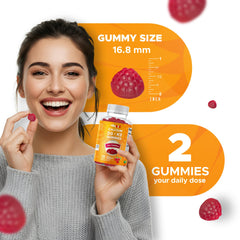 Vitabod gummies with raspberry flavor offer a pleasant daily habit for wellness.