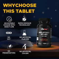 Natural citrus flavor enhances the Vitabod nightly routine