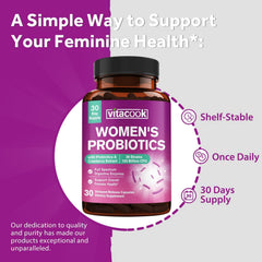 Vitacook probiotics with digestive enzymes illustration suggesting improved nutrient absorption.