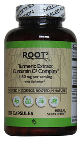 Vitacost Turmeric Extract Curcumin C3 Complex bottle with 60 servings for daily antioxidant support
