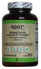 Vitacost Turmeric Extract Curcumin C3 Complex bottle with 60 servings for daily antioxidant support