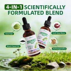VitaHarbor sea moss oil bottle highlighting nutrient-rich wellness.